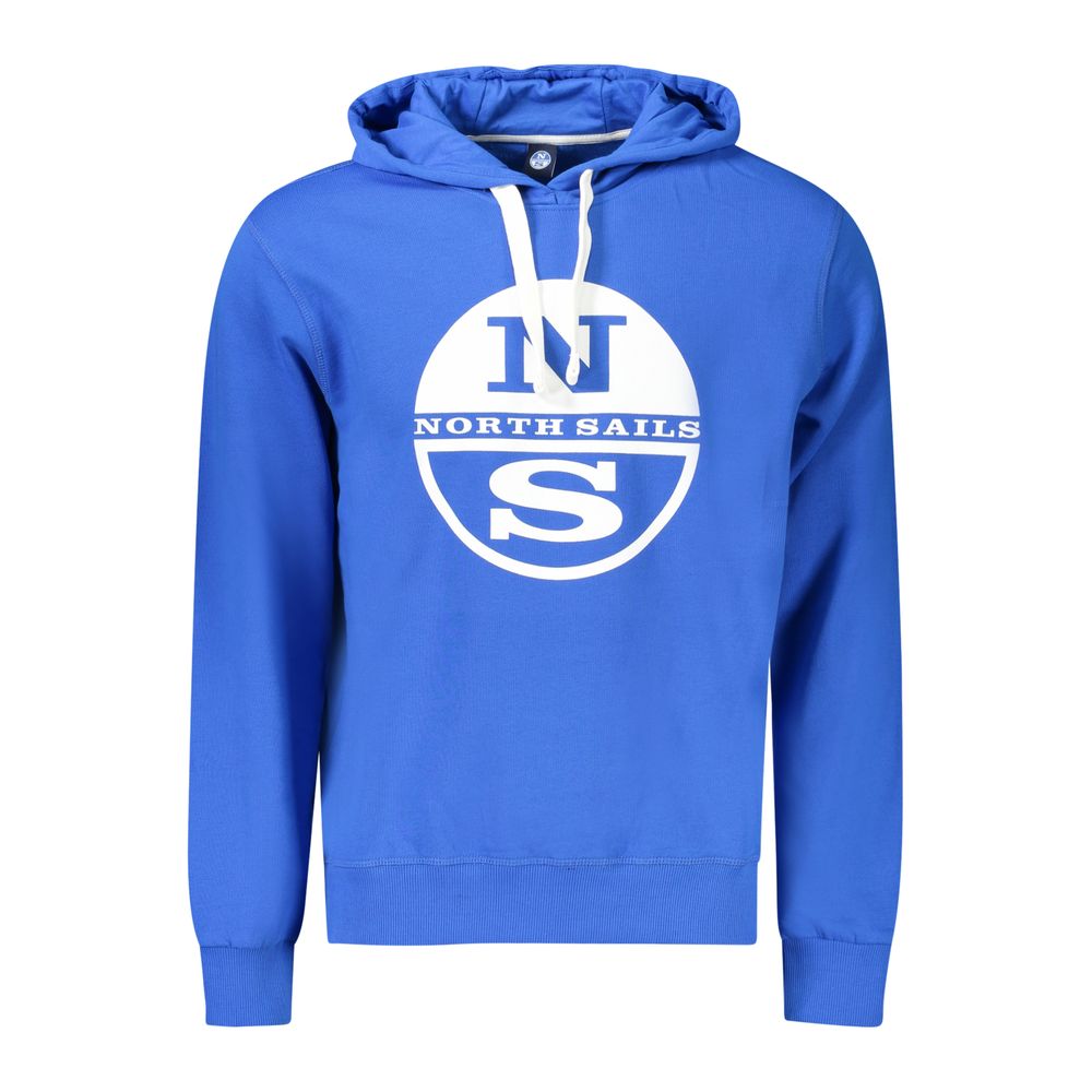 North Sails Blue Cotton Men's Sweater