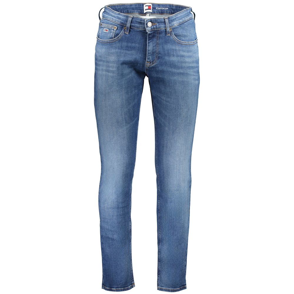 Tommy Hilfiger Blue Cotton Men Jeans