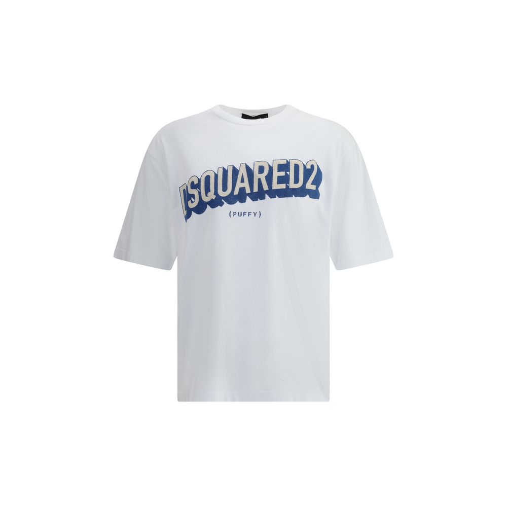 Dsquared² Blue Cotton T-Shirt