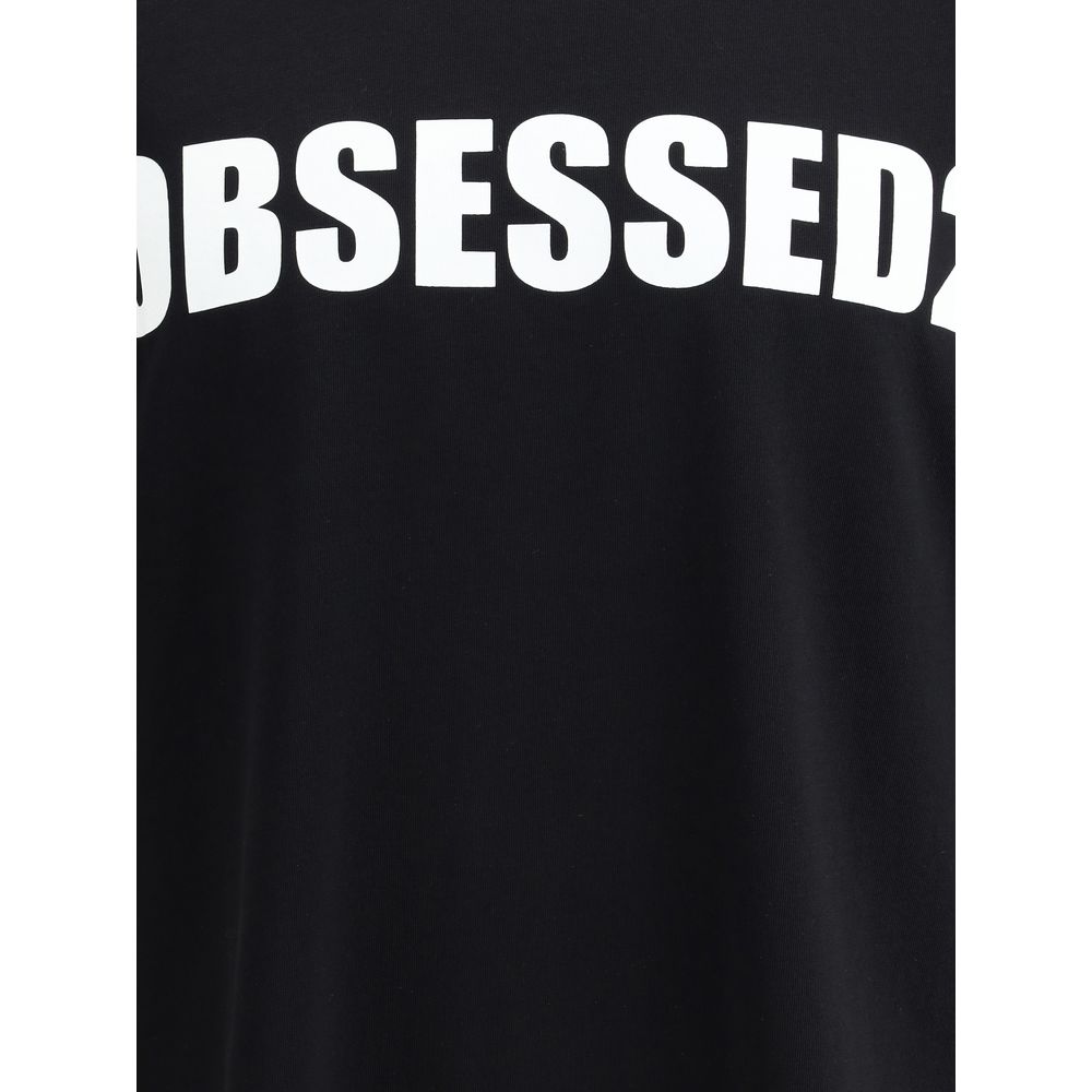 Dsquared² Black Cotton T-Shirt
