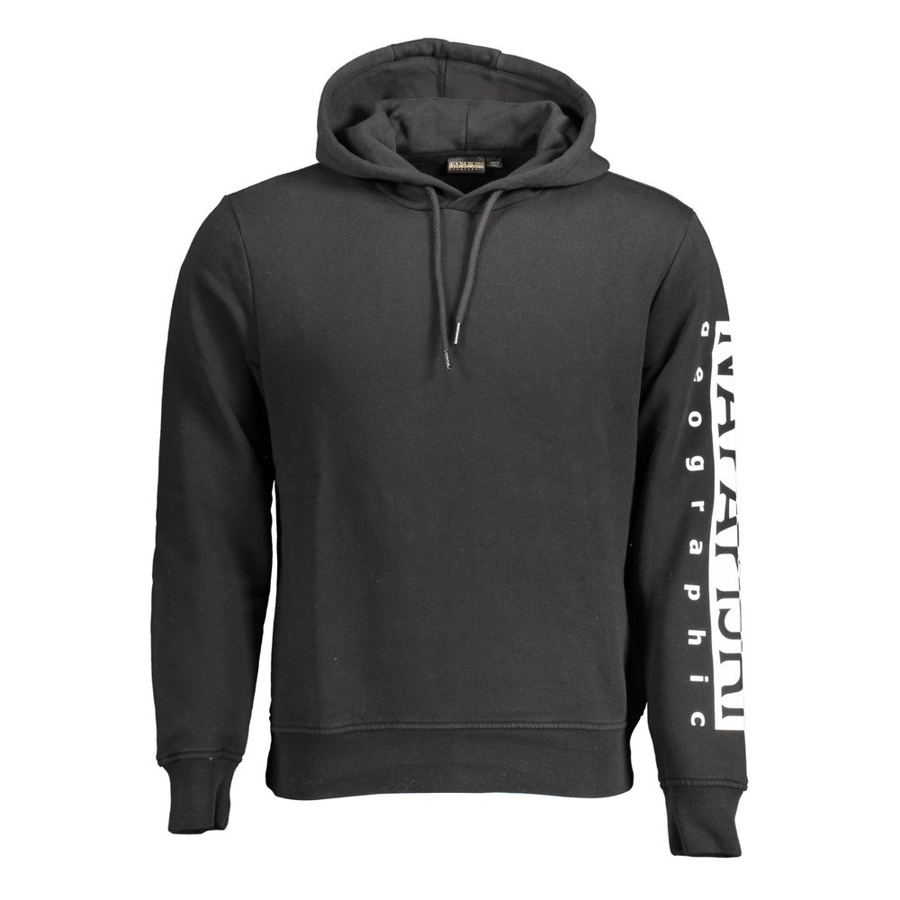 Napapijri Black Cotton Sweatshirt