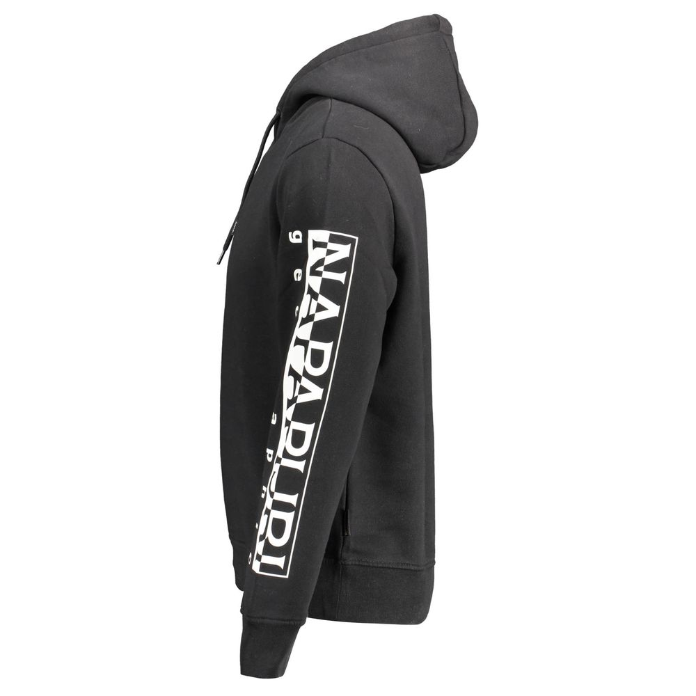Napapijri Black Cotton Sweatshirt