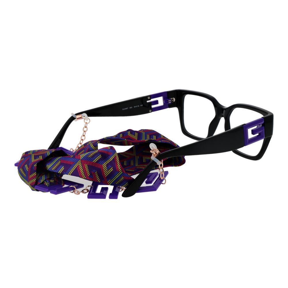 Guess Black Unisex Glasses Frame