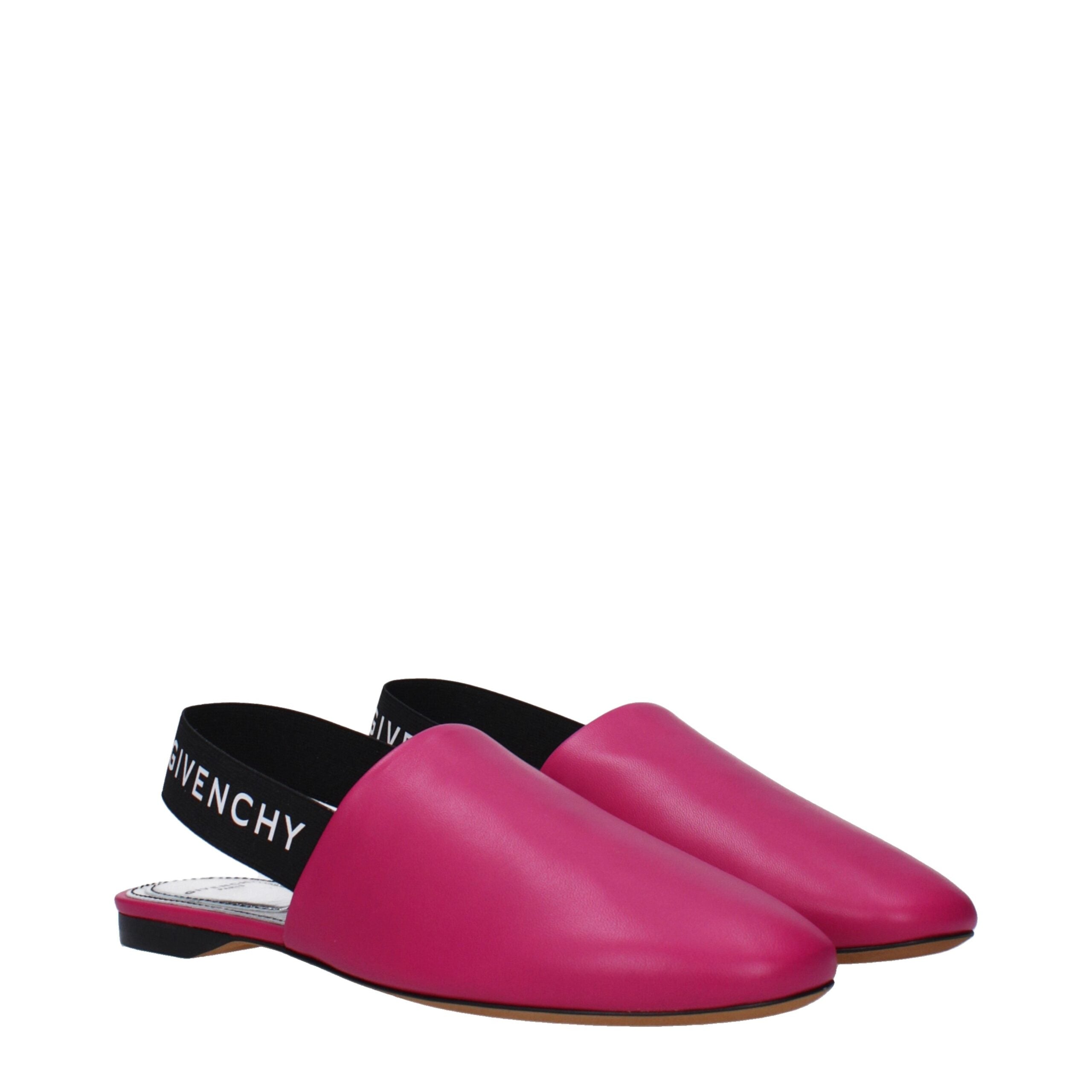 Givenchy Pink Leather Sandals