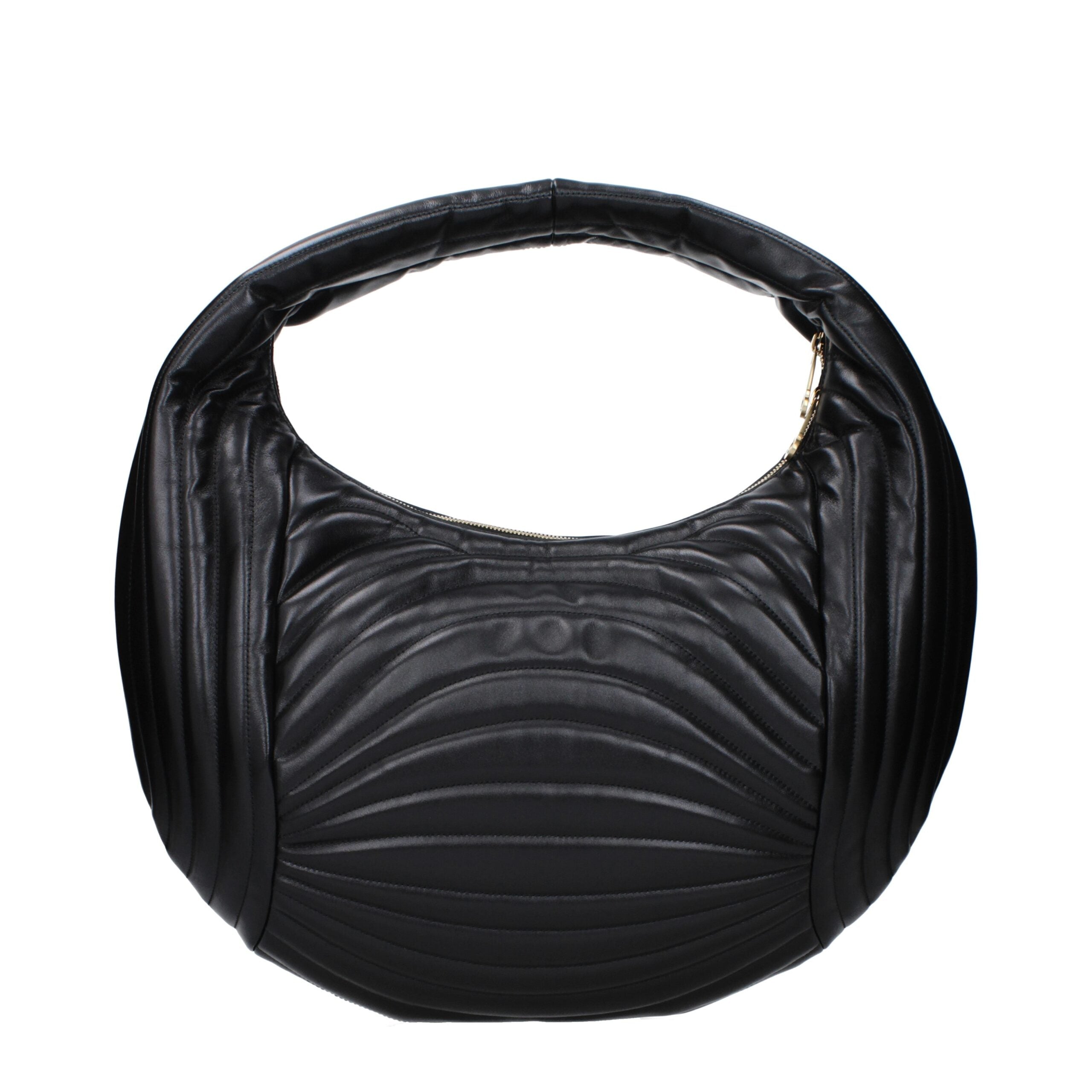 Salvatore Ferragamo Black Leather Handbag