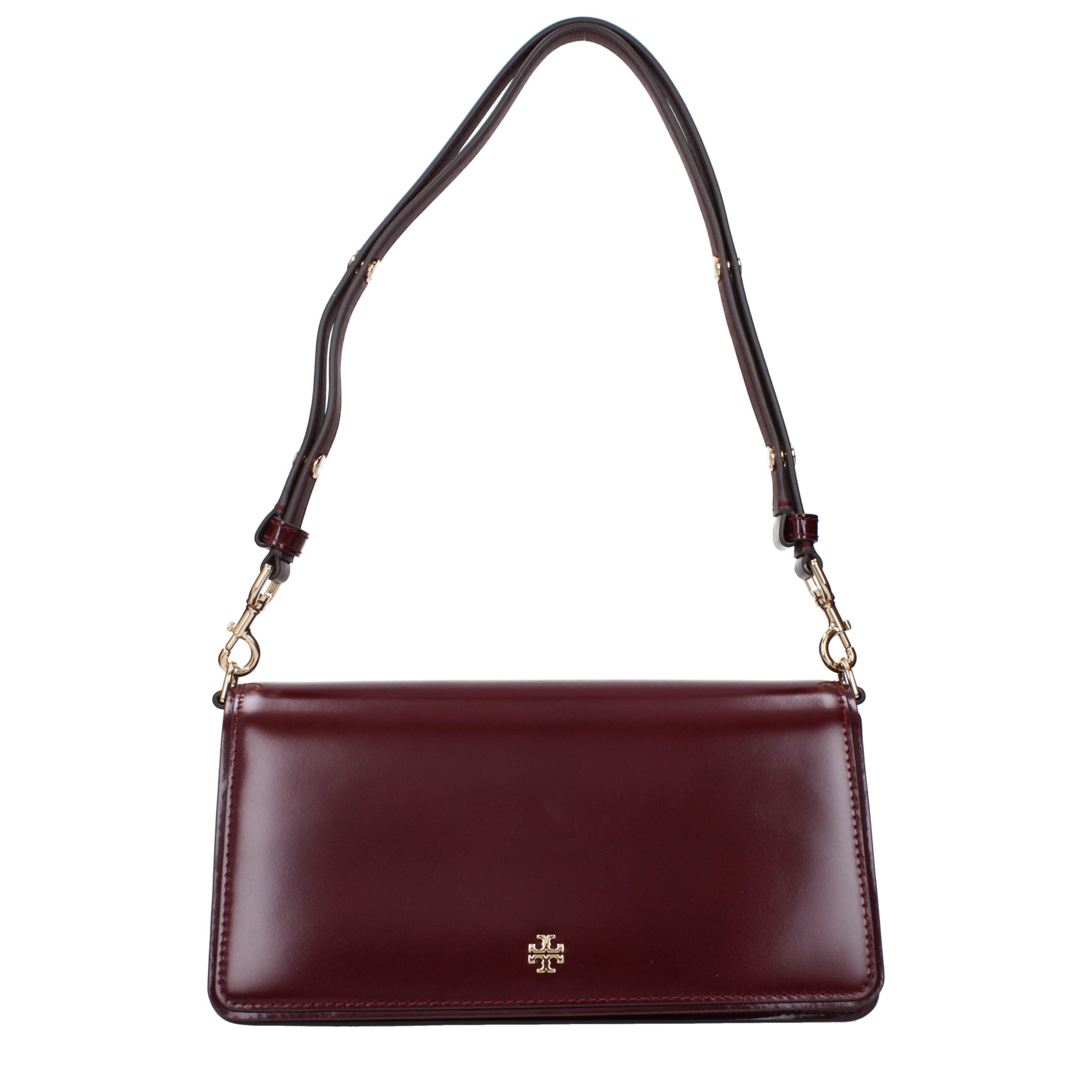 Tory Burch Red Leather Shoulder Bag