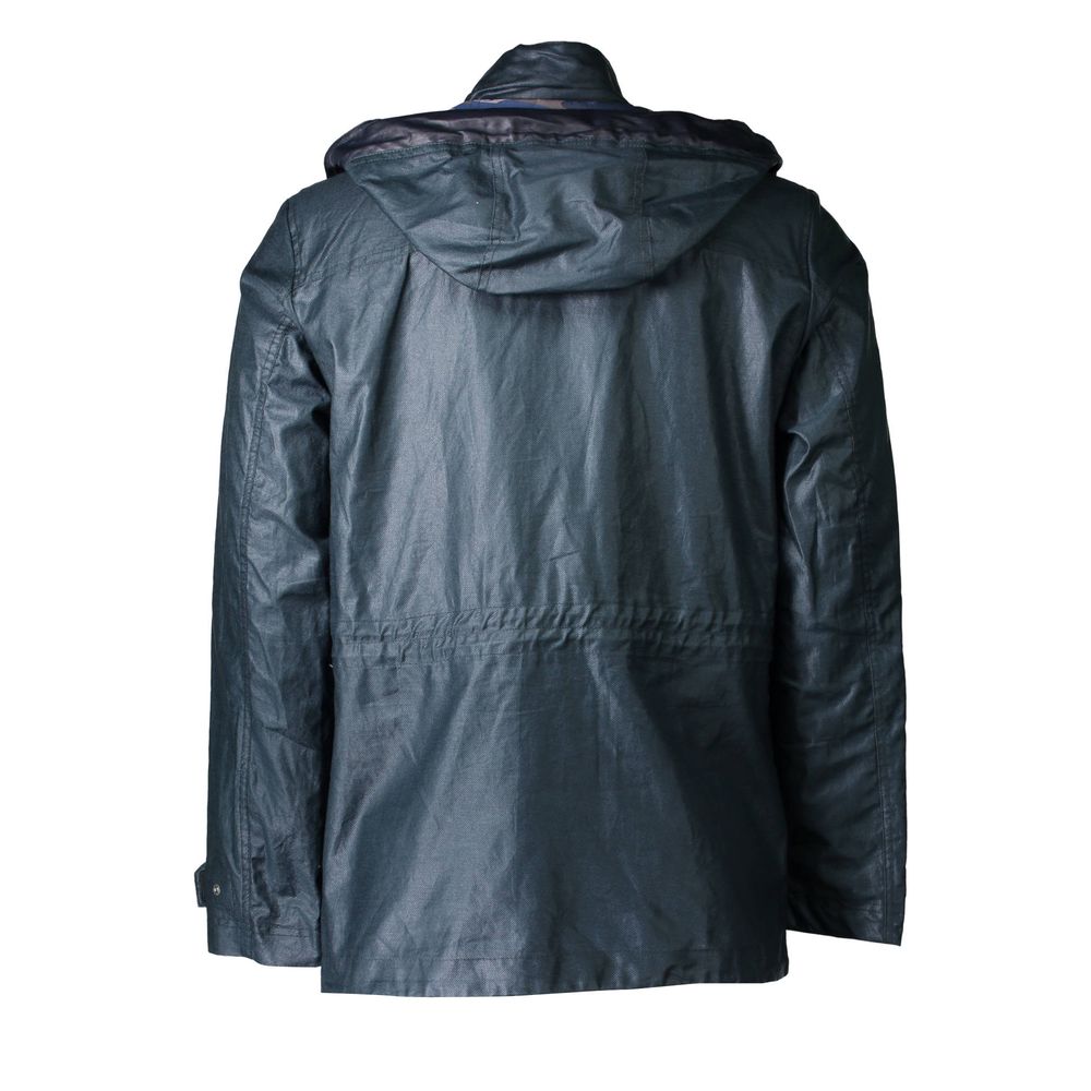Geox Green Polyester Men Jacket