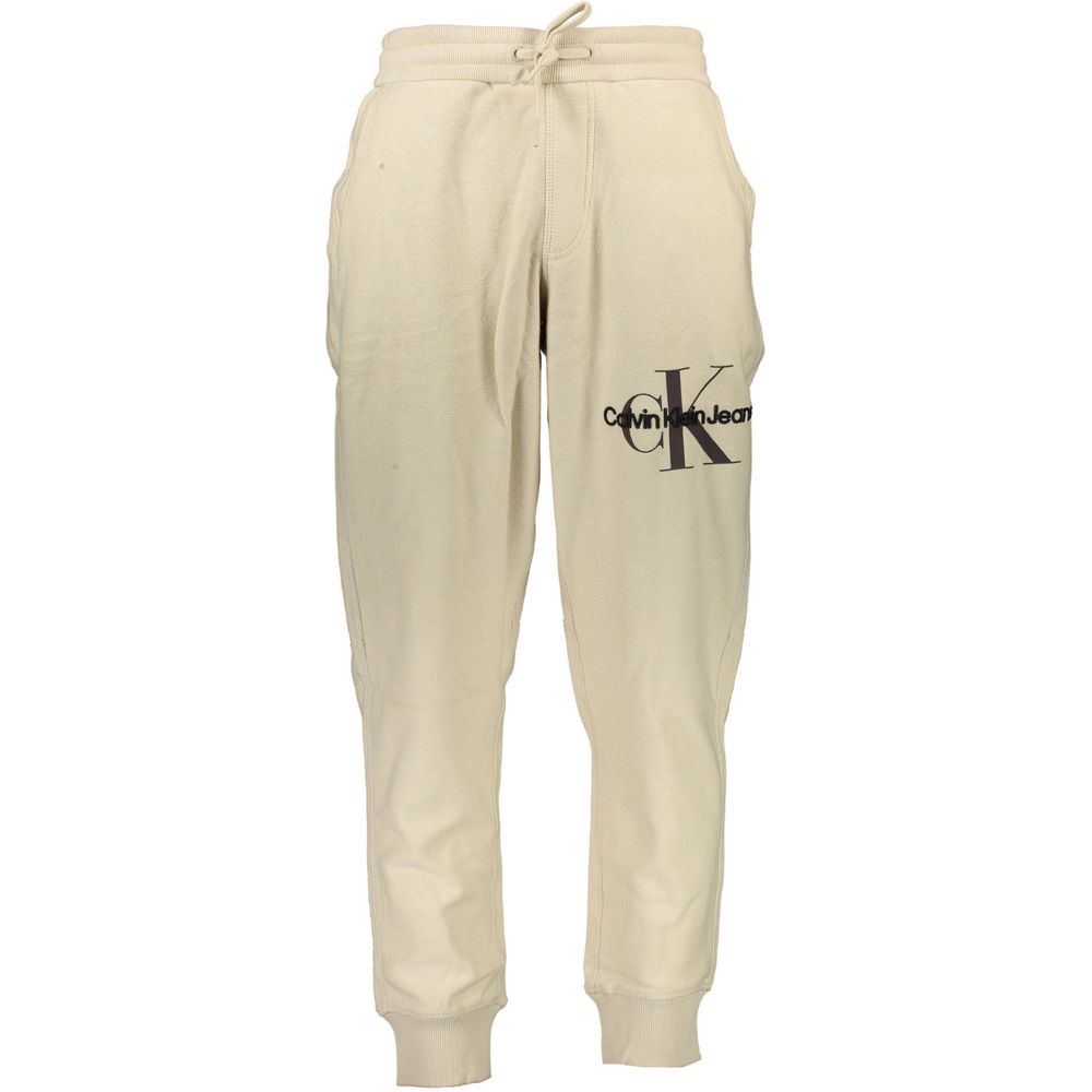 Calvin Klein Beige Cotton Pant