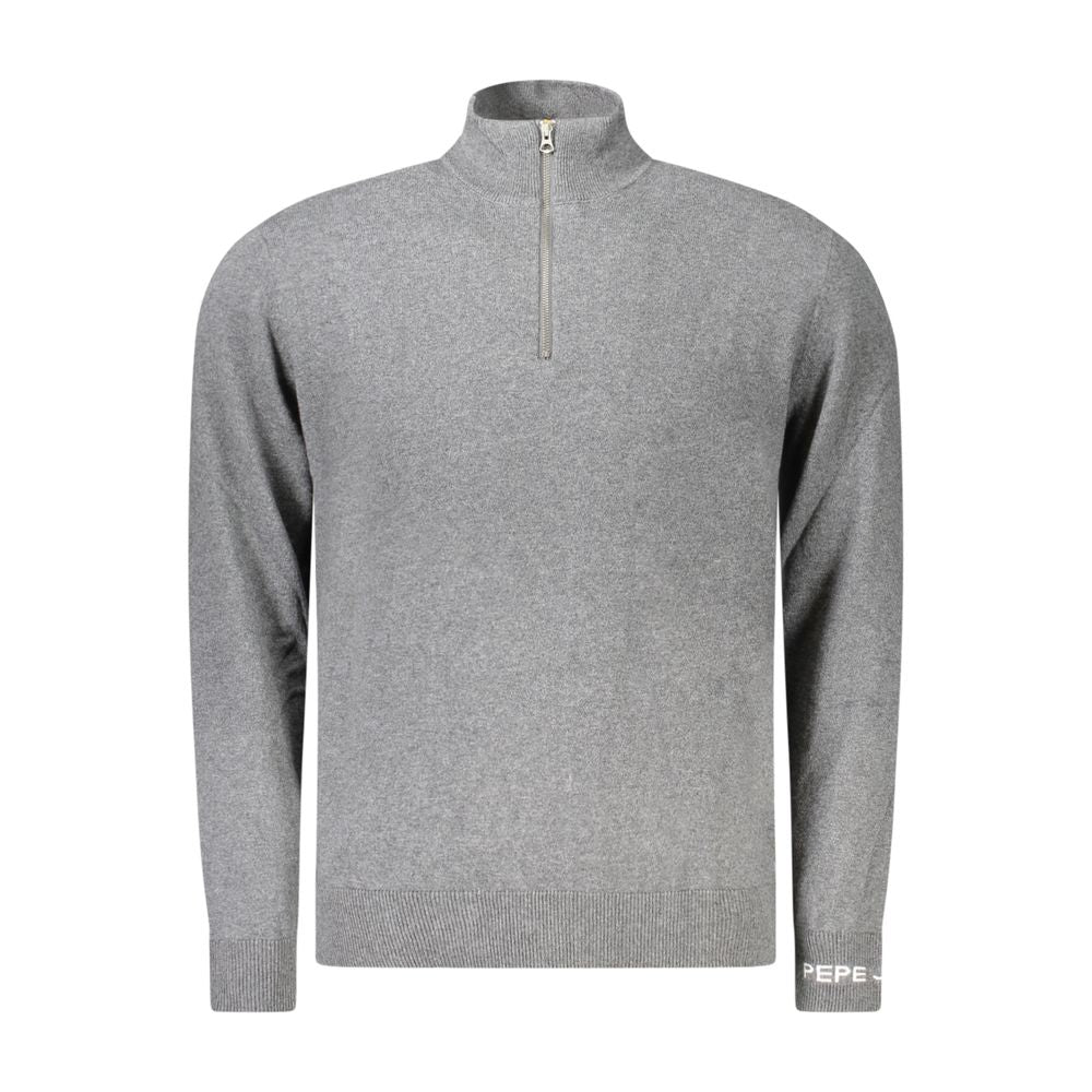 Pepe Jeans Gray Cotton Sweater