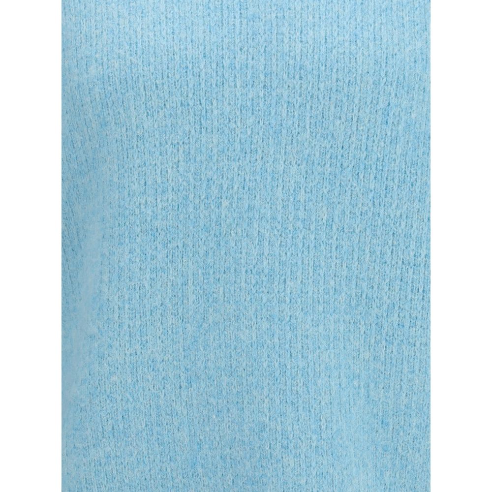 Sunflower Light Blue Alpaca Vicugna Pacos Sweatshirt