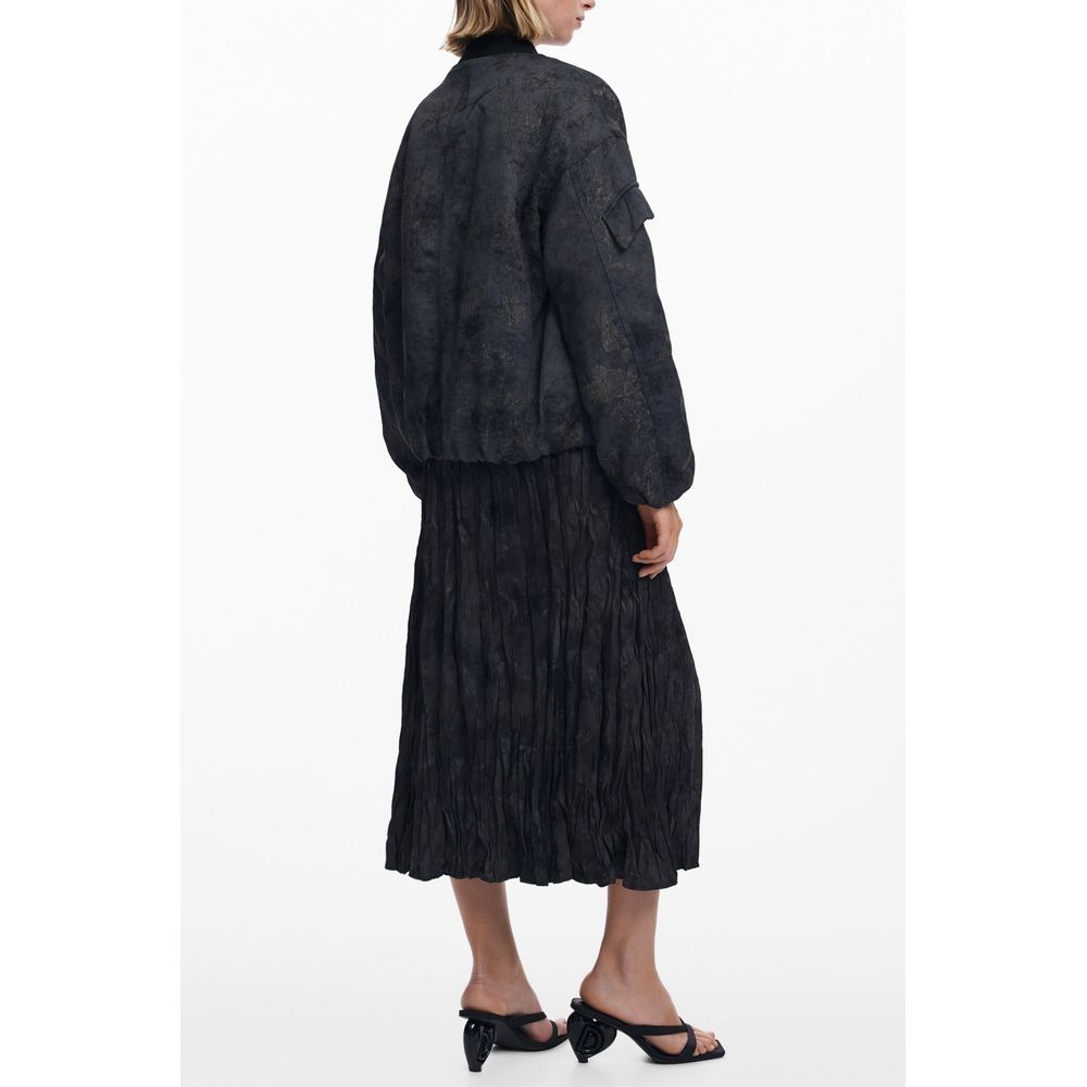 Desigual Black Polyester Women Jacket