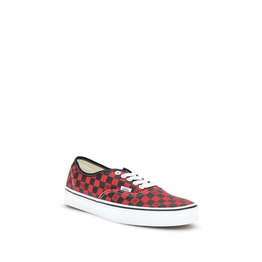 Valentino Garavani Multicolor Canvas Low Top Sneakers