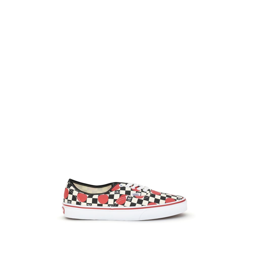 Valentino Garavani Multicolor Canvas Low Top Sneakers