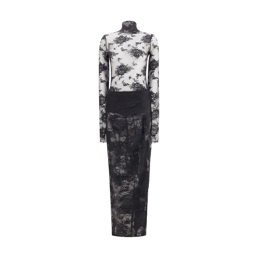 The Andamane Black Nylon Jumpsuit