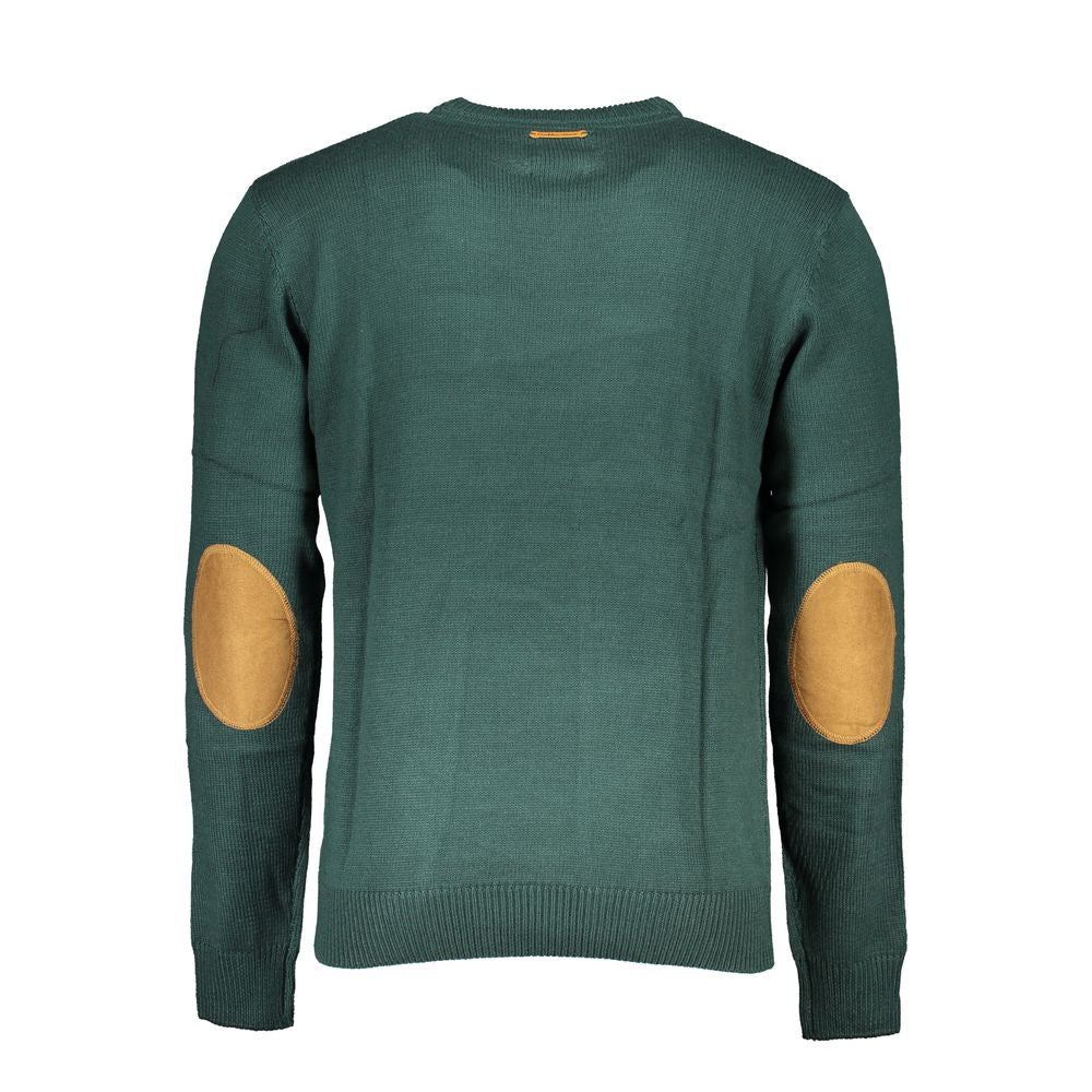 Gianmarco Venturi Green Cotton Sweater