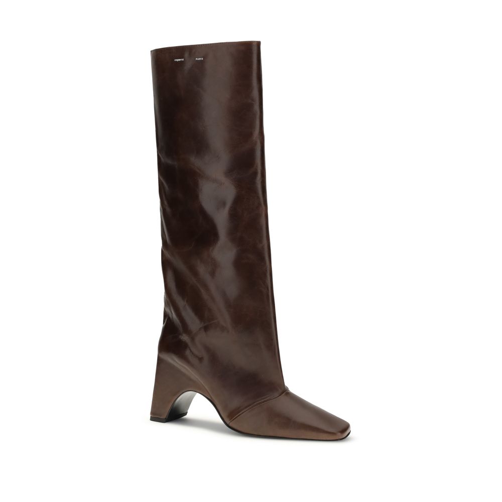 Coperni Brown Leather Boots