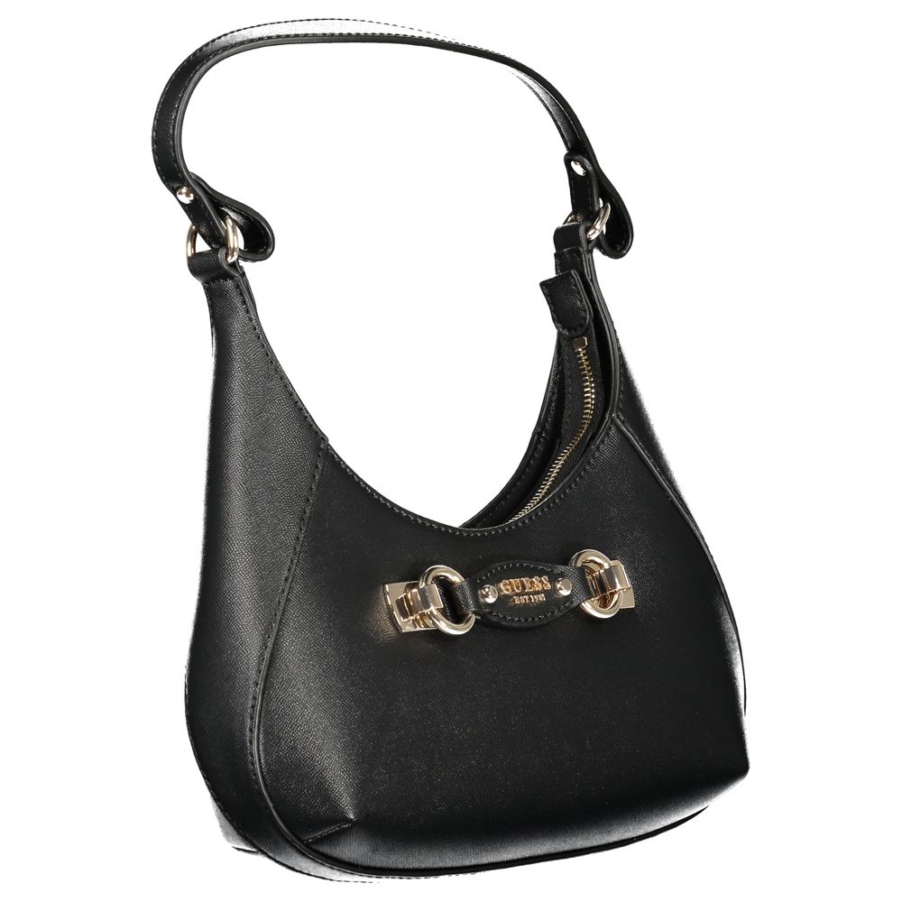 Guess Jeans Black Polyethylene Handbag