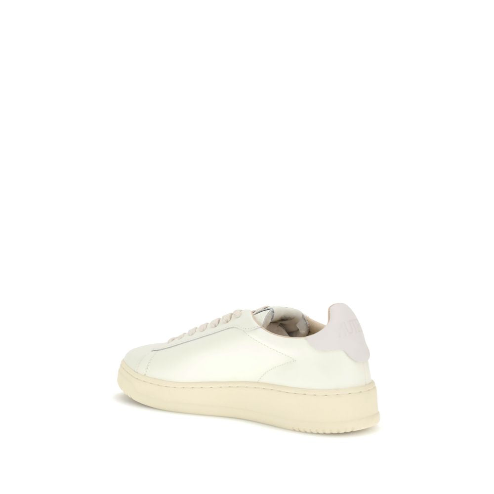 Autry White Rubber Low Top Sneakers