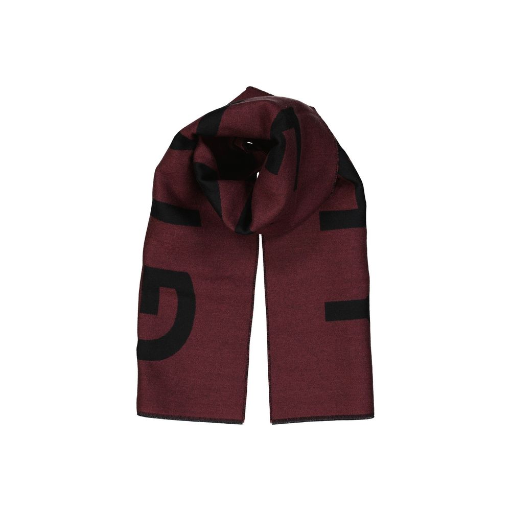 Givenchy Red Virgin Wool Scarf