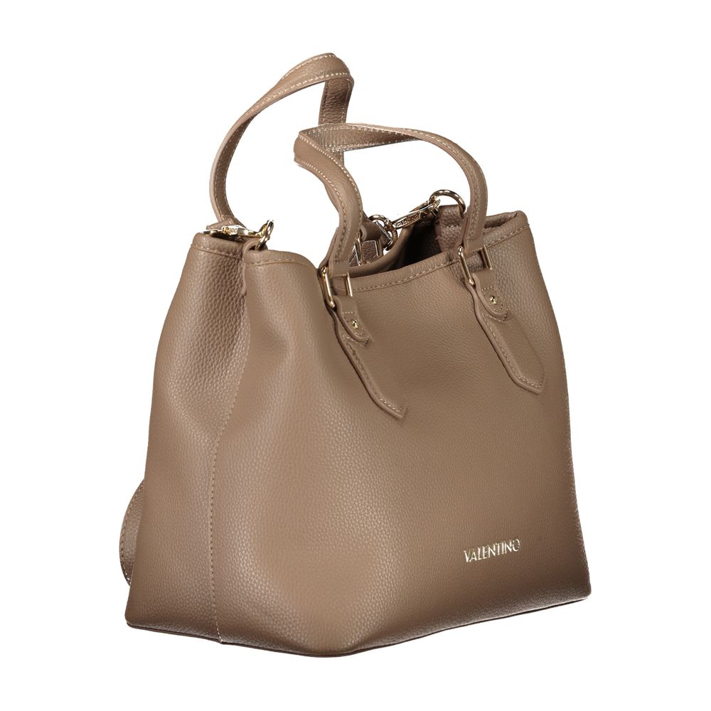 Mario Valentino Brown Polyethylene Women Handbag