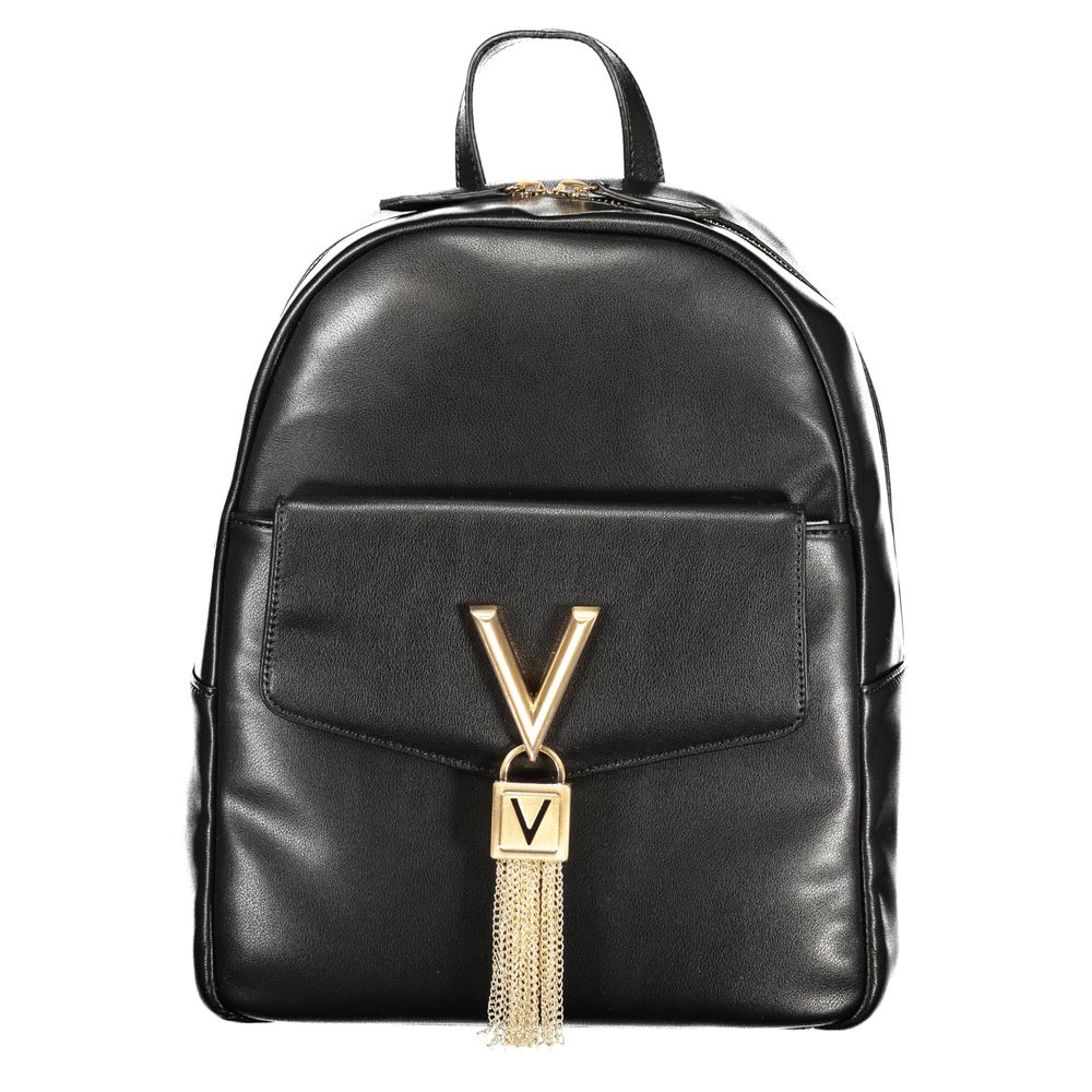 Mario Valentino Black Polyethylene Backpack