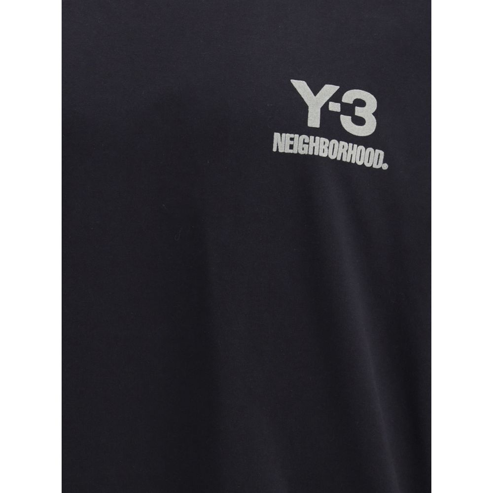 Y-3 Black Cotton Longsleeve Shirt