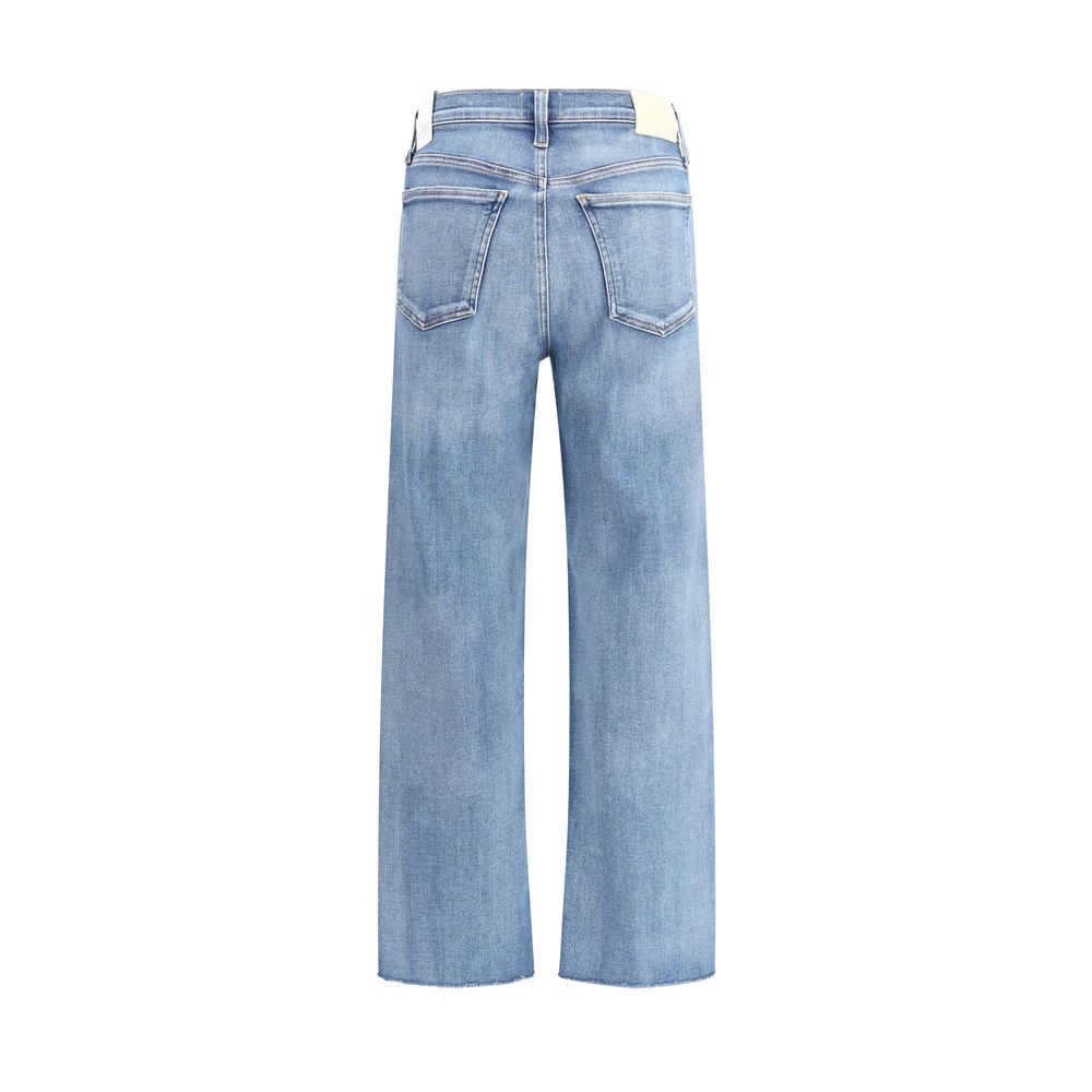 Citizens of Humanity Blue Cotton Straight-Leg Jeans