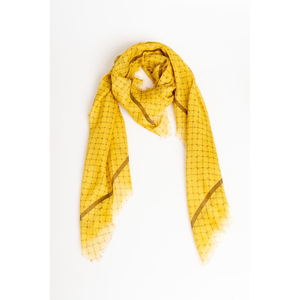 Trussardi Yellow Modal Women Scarf