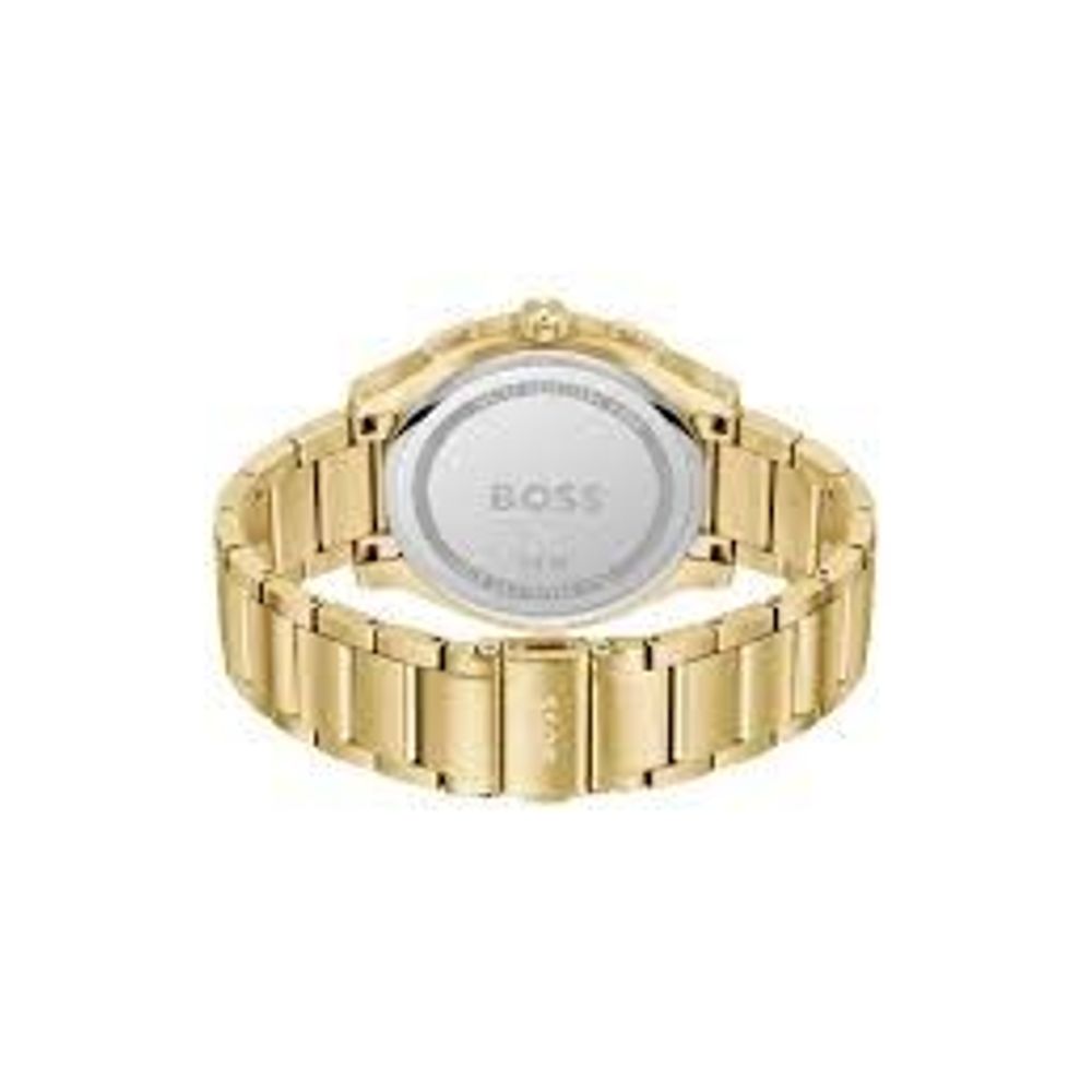 Hugo Boss Gold Stainless Steel Dress Watch