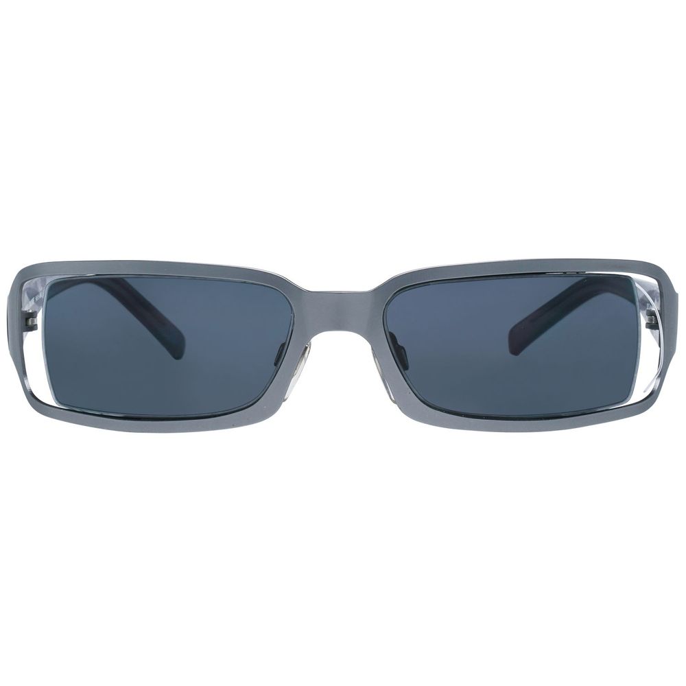 More & More Gray Metal Sunglasses